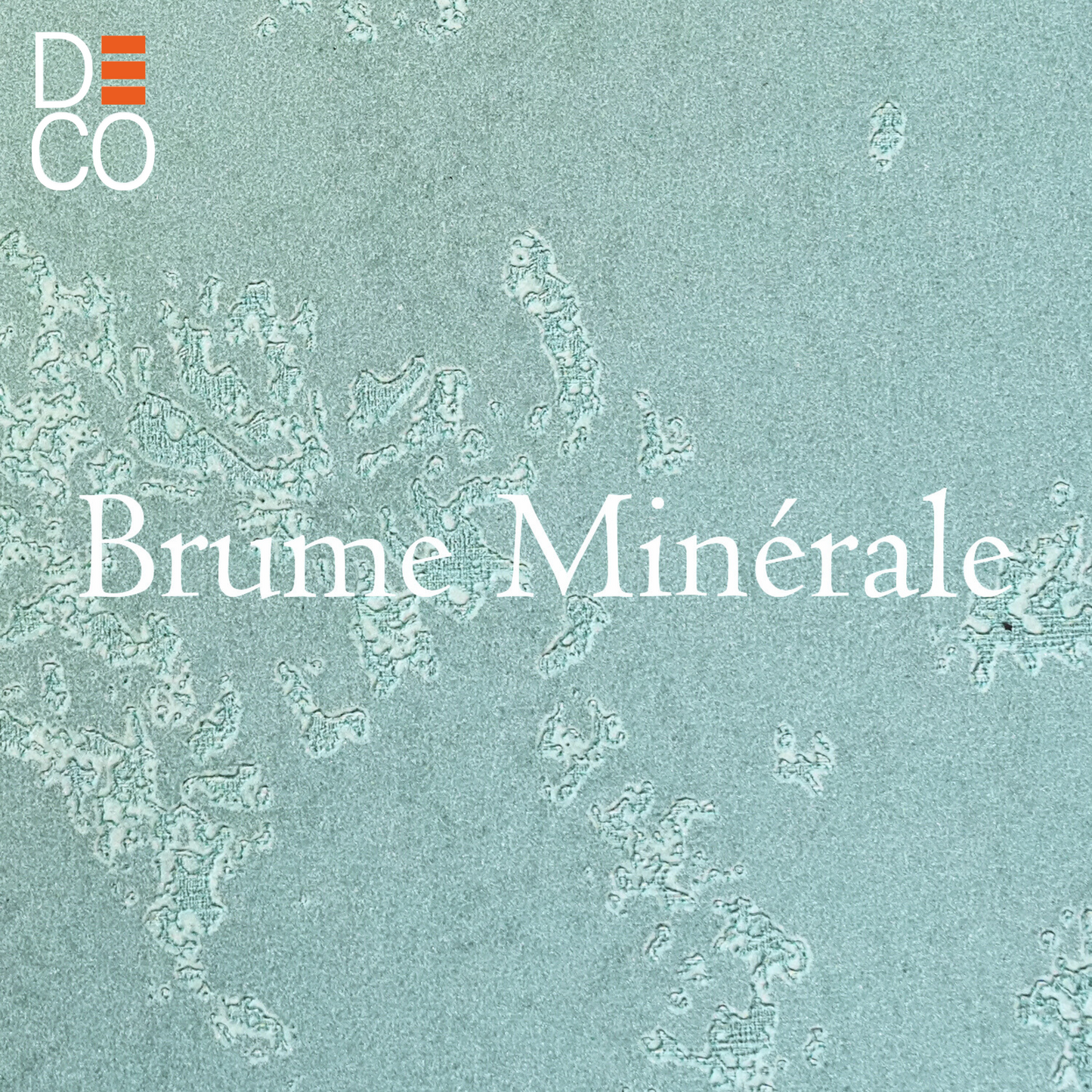 Decopine Papier Peint Intissé Brume Minérale – Vert Aigue-Marine Doux – 0,53 x 10m – Sans Colle