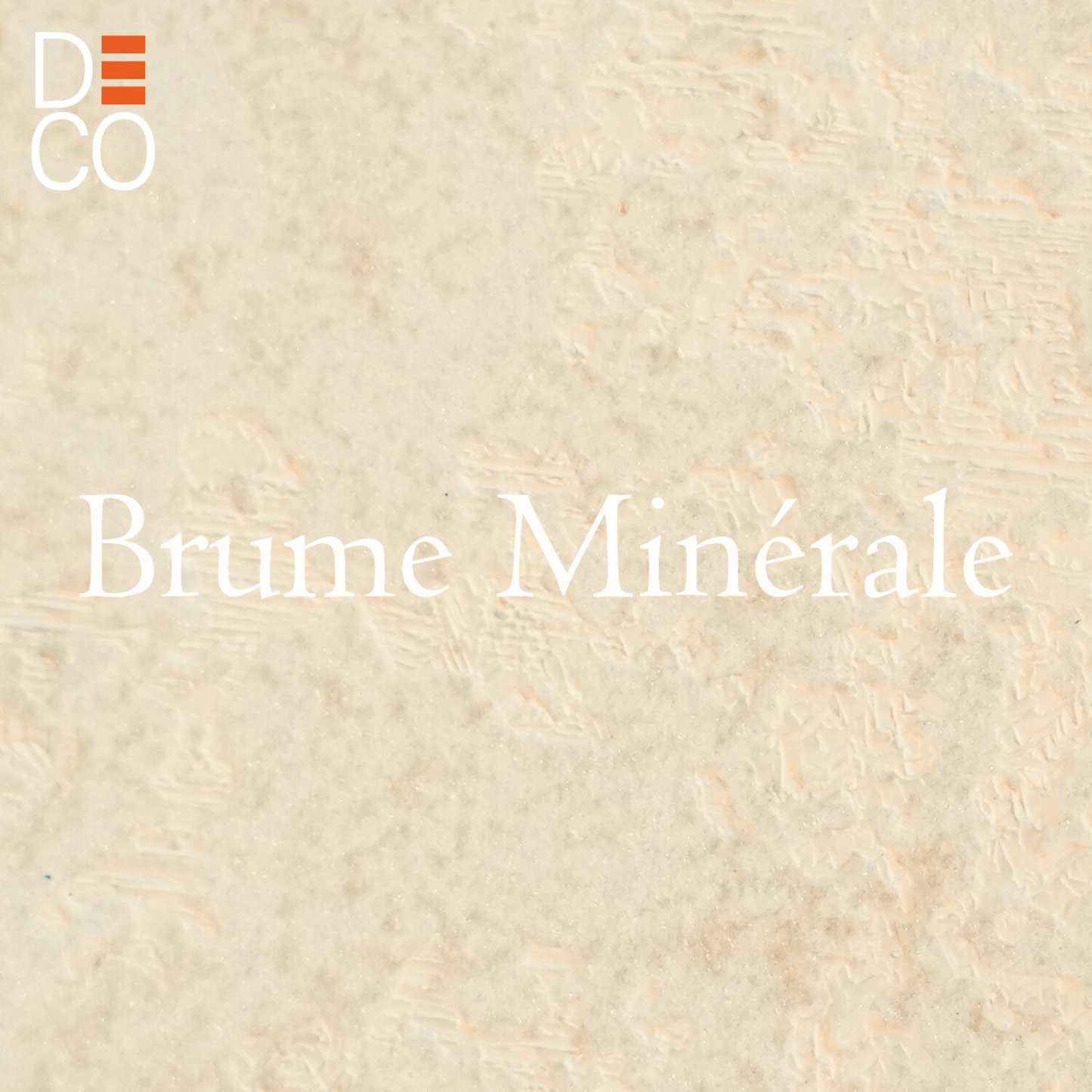 Decopine Papier Peint Intissé Brume Minérale – Beige Sablé – 0,53 x 10 m – Sans Colle