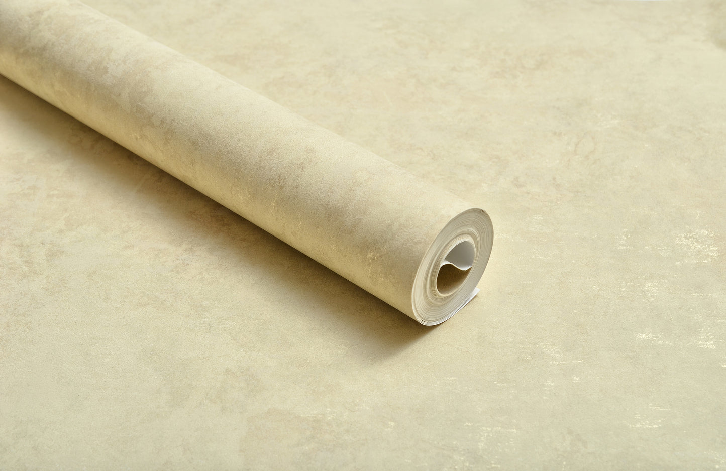 Decopine Papier Peint Intissé Brume Minérale – Beige Sablé – 0,53 x 10 m – Sans Colle