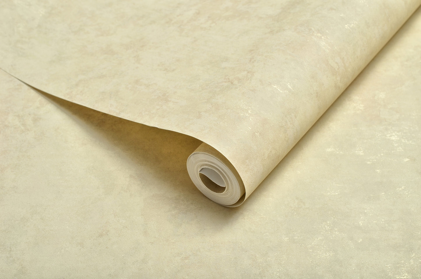 Decopine Papier Peint Intissé Brume Minérale – Beige Sablé – 0,53 x 10 m – Sans Colle