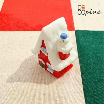 🎄Magnet Maison de Noël – Décoration Hivernale (5 cm)