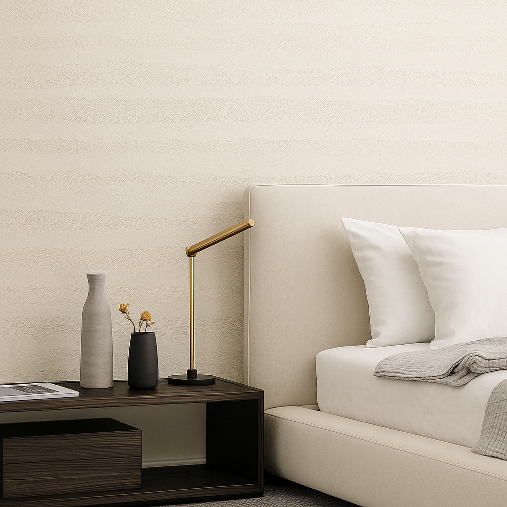 Papier Peint Auto-adhésif 3D – Texture Relief – Blanc – 60×280 cm