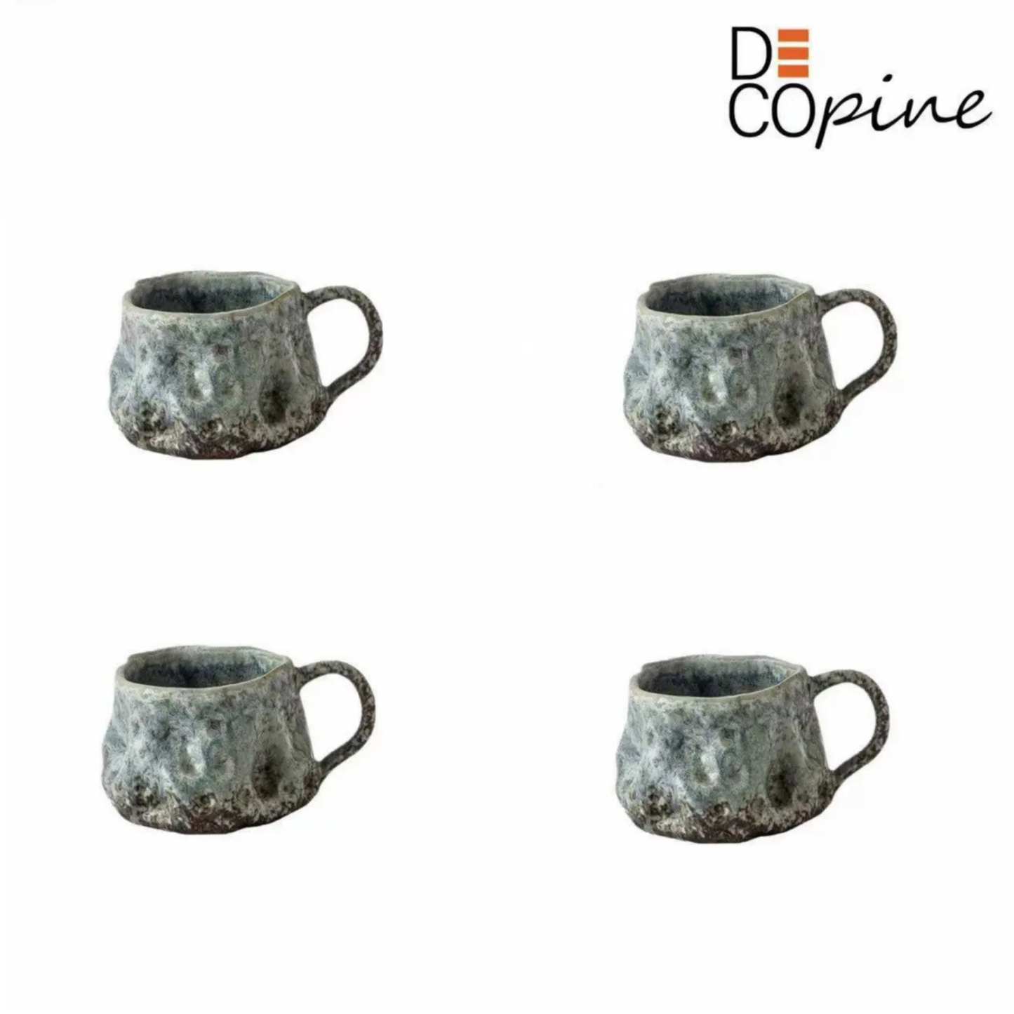 Tasses en Céramique – Lot de 4