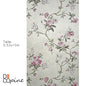 Decopine Papier Peint Intissé Jardin Flottant - Blanc