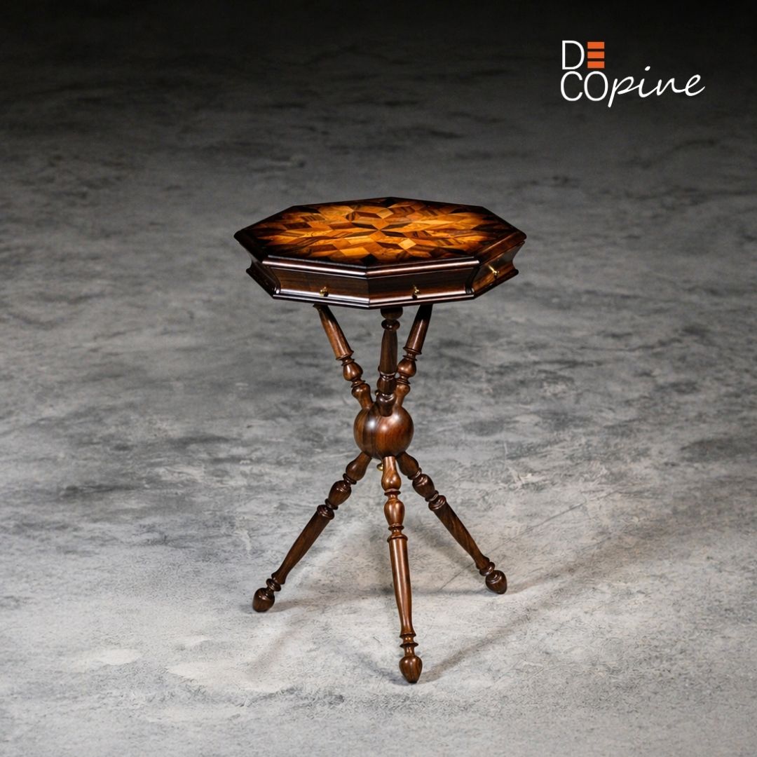 Précommande — HÉRITAGE MARQUETERIE | Table en noyer — Édition limitée