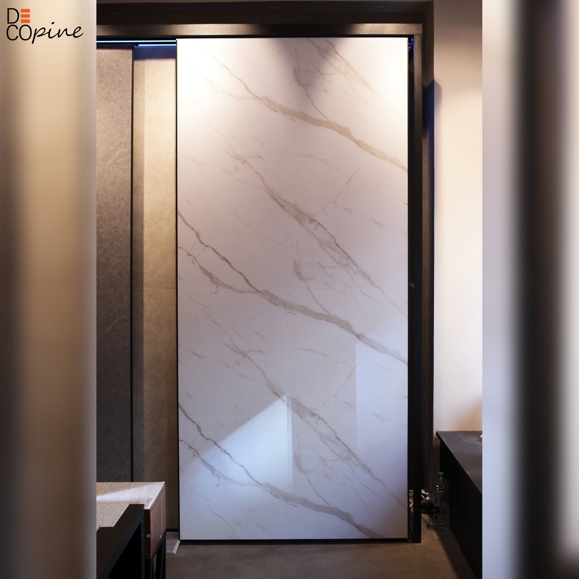 Panneau mural décoratif effet marbre blanc mat – 65×120 cm (Lot de 4, 3,12 m²) - REF: A03MW03