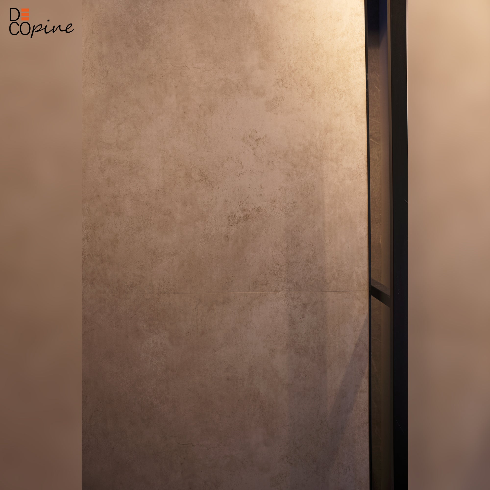 Panneau mural décoratif effet pierre gris beige mate – 65×120 cm (Lot de 4, 3,12 m²) - REF: A03MG01
