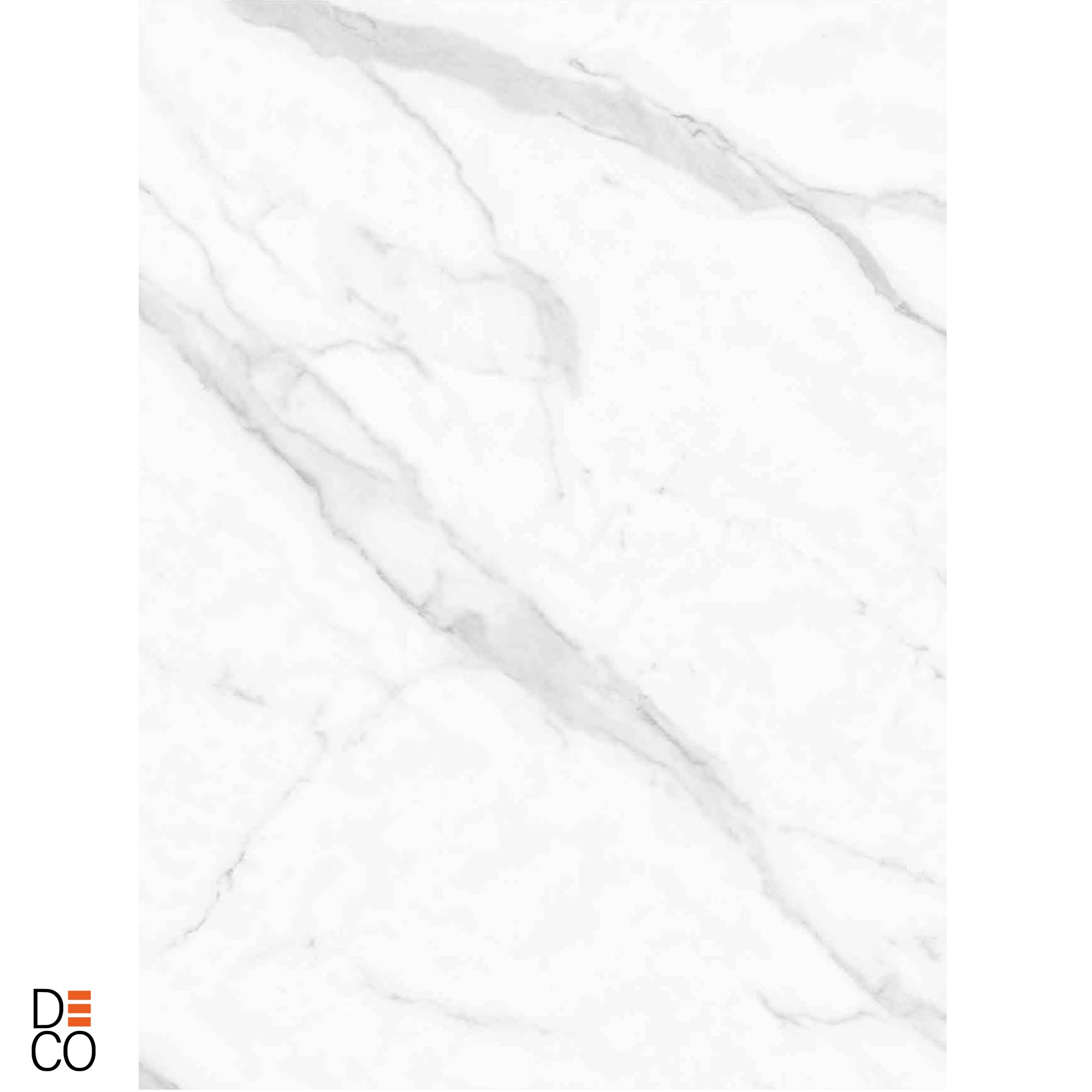 Panneau mural décoratif effet marbre blanc mat – 65×120 cm (Lot de 4, 3,12 m²) - REF: A03MW03