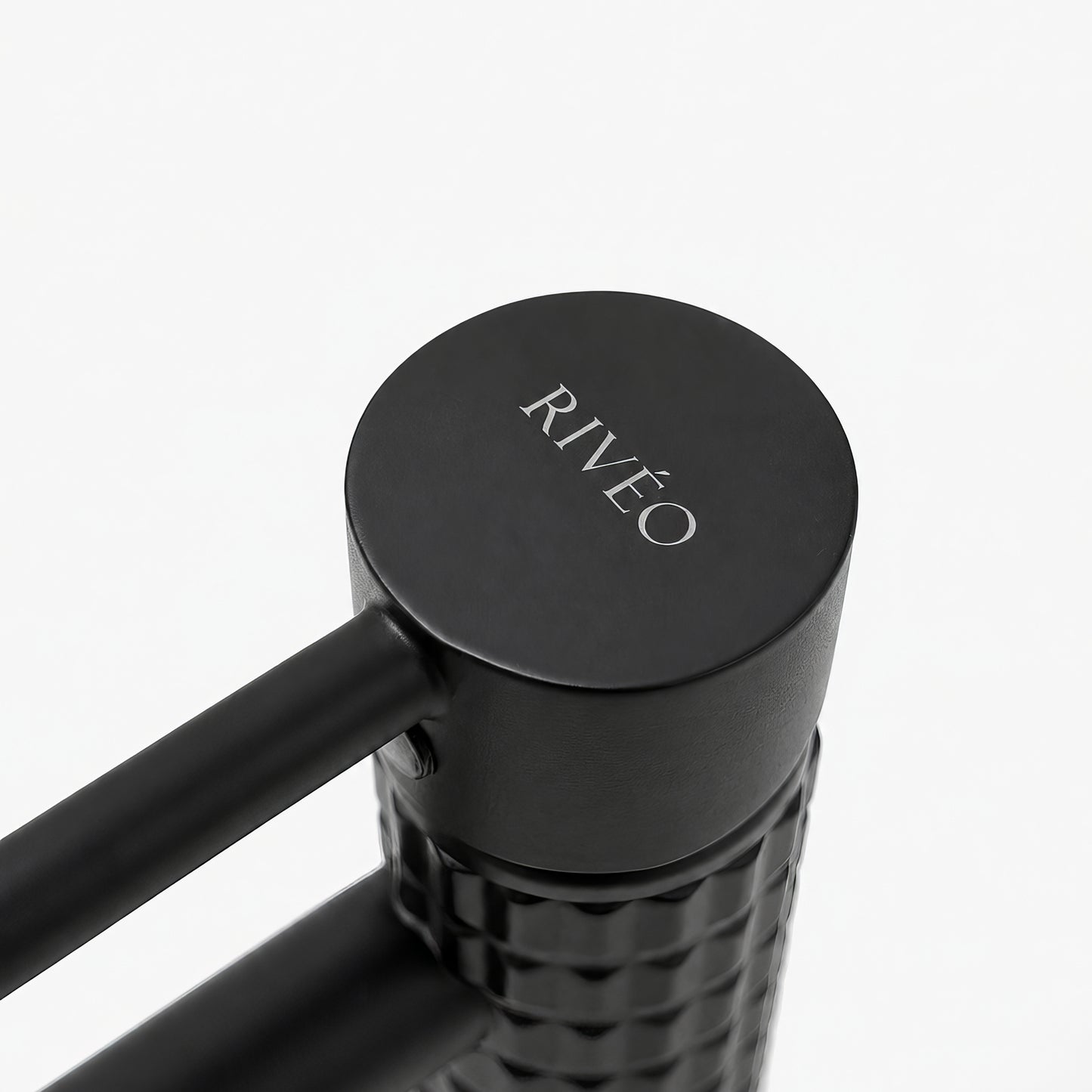 Mitigeur Vasque Texturé Noir Mat RIVÉO