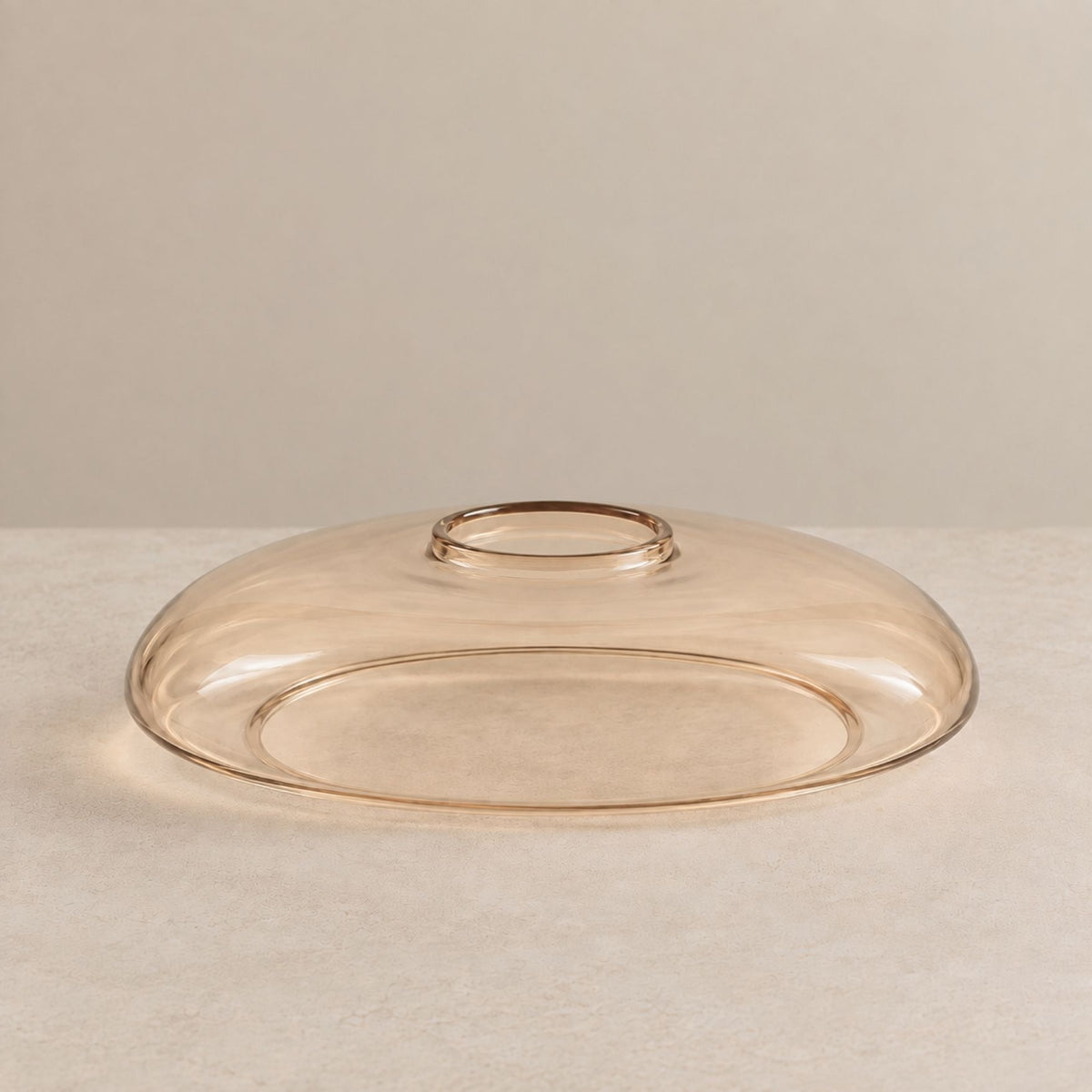 Lampe de Table en Frêne & Verre Cognac – ÉLOISE01 – Decopine