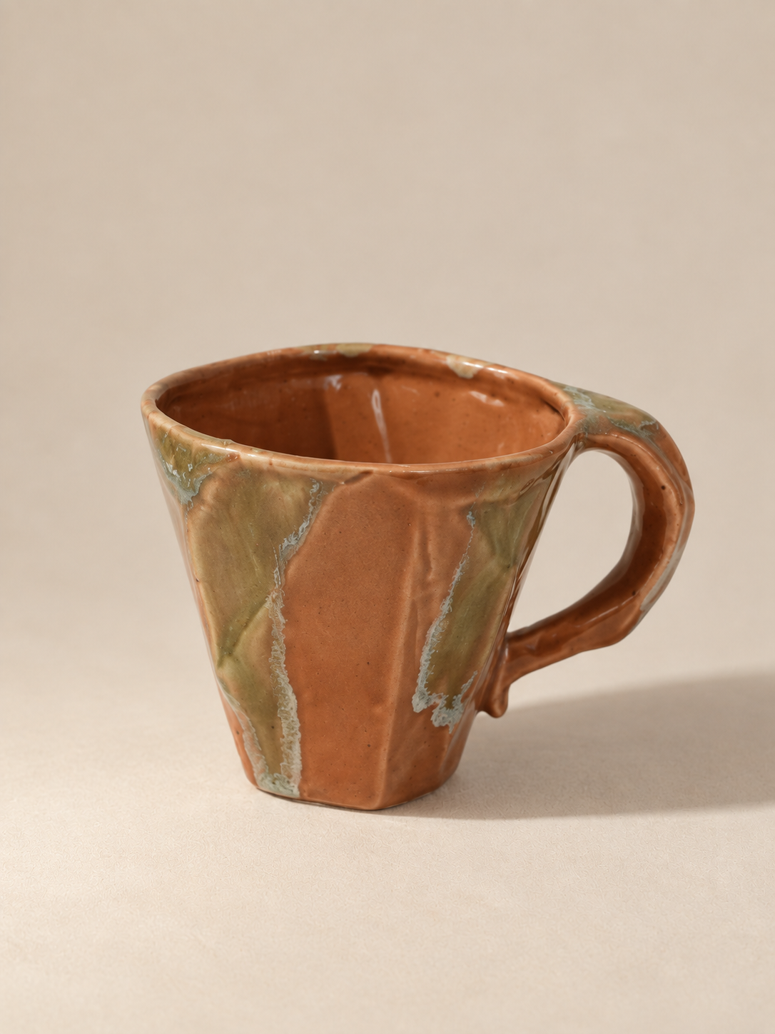 Tasse Artisanale en Grès Émaillé – 185 ml
