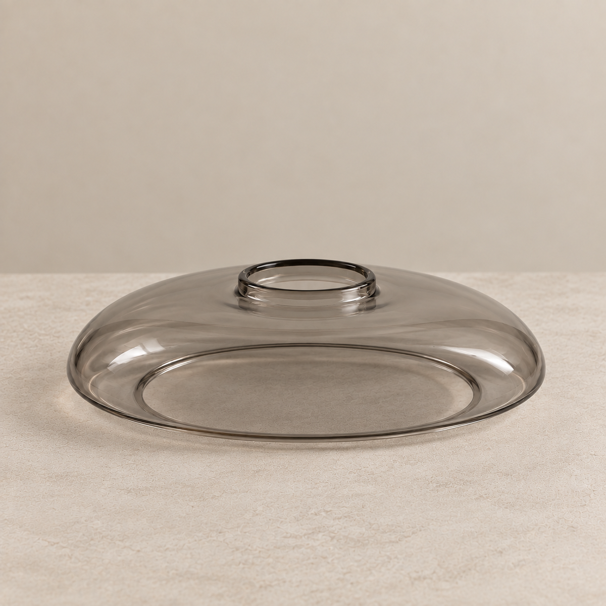 Lampe de Table en Frêne & Verre Cognac – ÉLOISE01 – Decopine