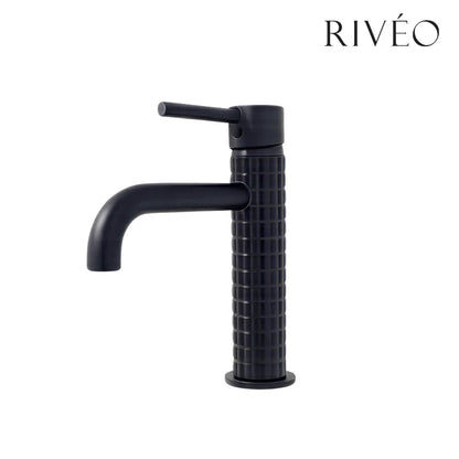 Mitigeur Vasque Texturé Noir Mat RIVÉO