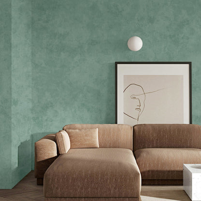 Papier Peint Intissé Brume Minérale – Bleu – 0,53 x 10m